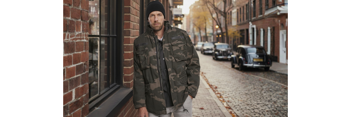 M65 Giant Jacket: Die Militärjacke, die zur Urban-Legende wurde -  Brandit M65 Giant: Die Feldjacke als Urban-Legende