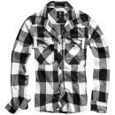 Brandit Checkshirt schwarz-weiß, XXL