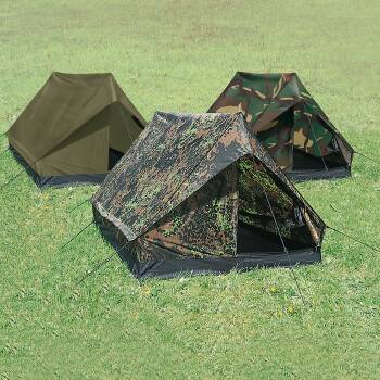 Zweimannzelt Minipack Super flecktarn