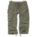 Industry 3/4 pants oliv, S