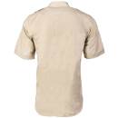 Tropenhemd kurzarm khaki, 3XL