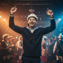 BW Marine Tellermütze weiß, M