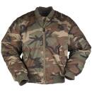US Fliegerjacke MA1 woodland, M