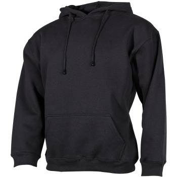 Kapuzen-Sweatshirt schwarz, 4XL