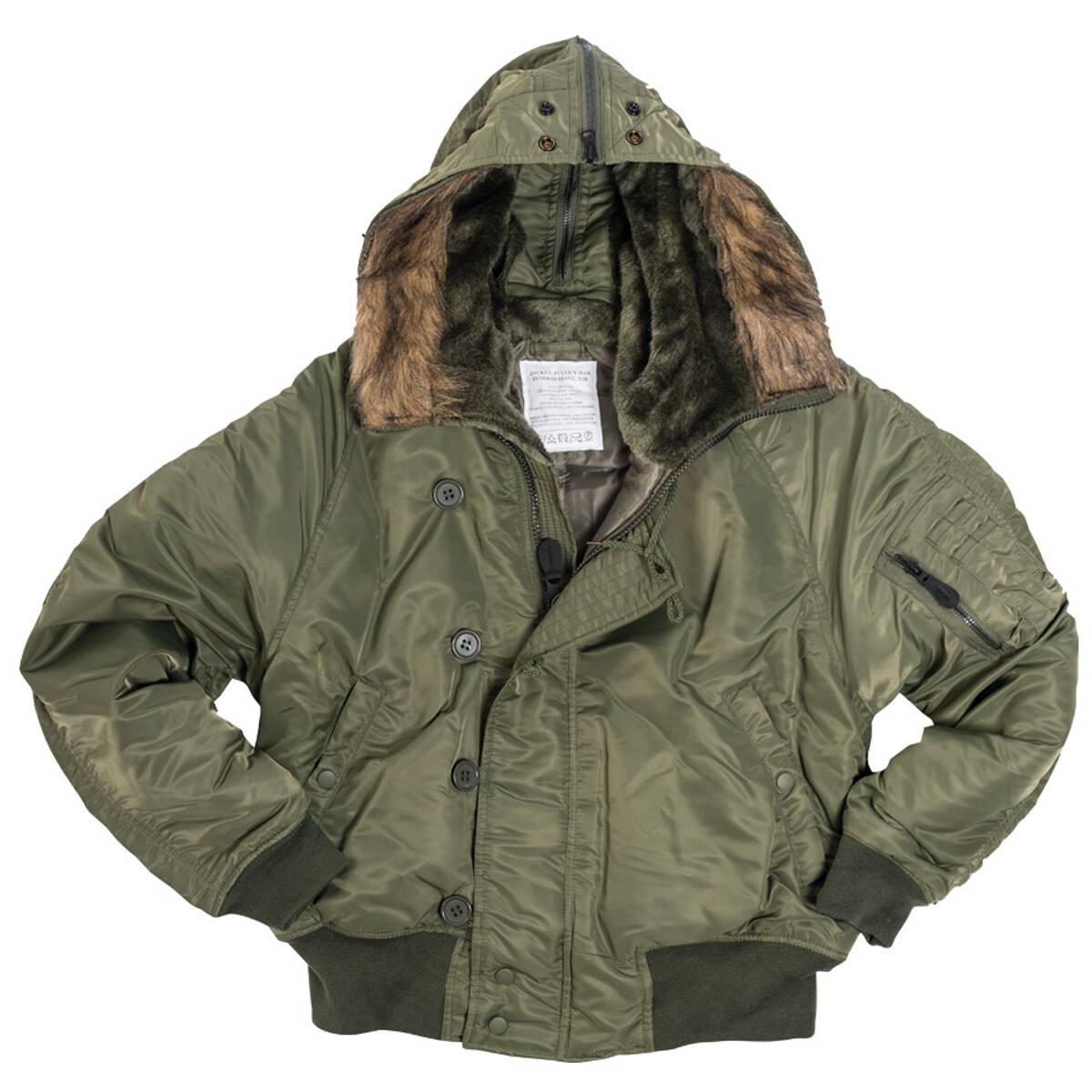 US N2B Fliegerjacke oliv - outdoorfan.de | Bundeswehr Shop