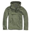 Hooded Windbreaker oliv, S