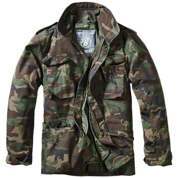 US Feldjacke M65 mit Steppfutter woodland, XL