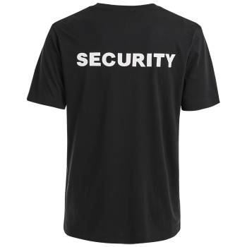 T-Shirt Security beidseitig bedruckt, XXL