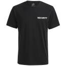 T-Shirt Security beidseitig bedruckt, XXL