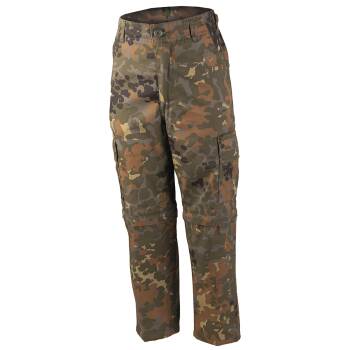 US Zip-off BDU Hose Kids flecktarn, XXL