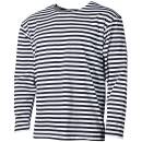 Marine Pullover Sommer gestreift, L