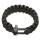 Armband PARACORD Metallverschluss 23 mm oliv, S