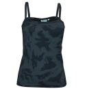 Ladies Spaghetti Top night-camo