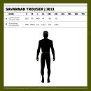 BRANDIT Savannah Trouser schwarz, 3XL