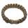 Survival Armband PARACORD 19 mm coyote, L