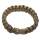 Survival Armband PARACORD 19 mm coyote, L