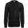 BW Pullover Baumwolle schwarz, 54 (L)