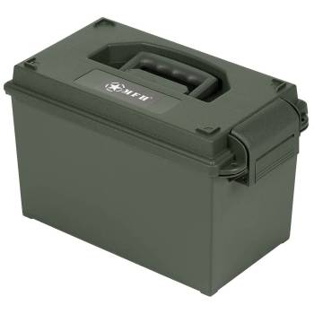 US Kunststoff Transport Army Box Case wasserdicht 26,7 x 23,9 x17,6 cm OD oliv 