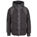 Garret Steppjacke schwarz-anthrazit