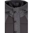 Garret Steppjacke schwarz-anthrazit