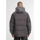 Garret Steppjacke schwarz-anthrazit