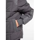 Garret Steppjacke schwarz-anthrazit