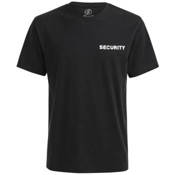 T-Shirt Security beidseitig bedruckt, 4XL