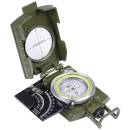Bundeswehr Armeekompass Camping Kompass Metallgehäuse Peil und Marschkompass 