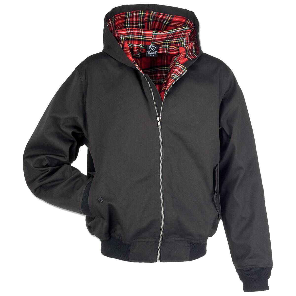 Hooded Harrington Jacket schwarz - Der große Bundeswehr ...