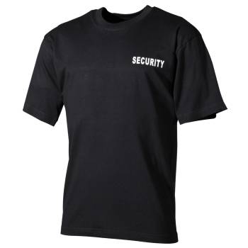 T-Shirt Security beidseitig bedruckt