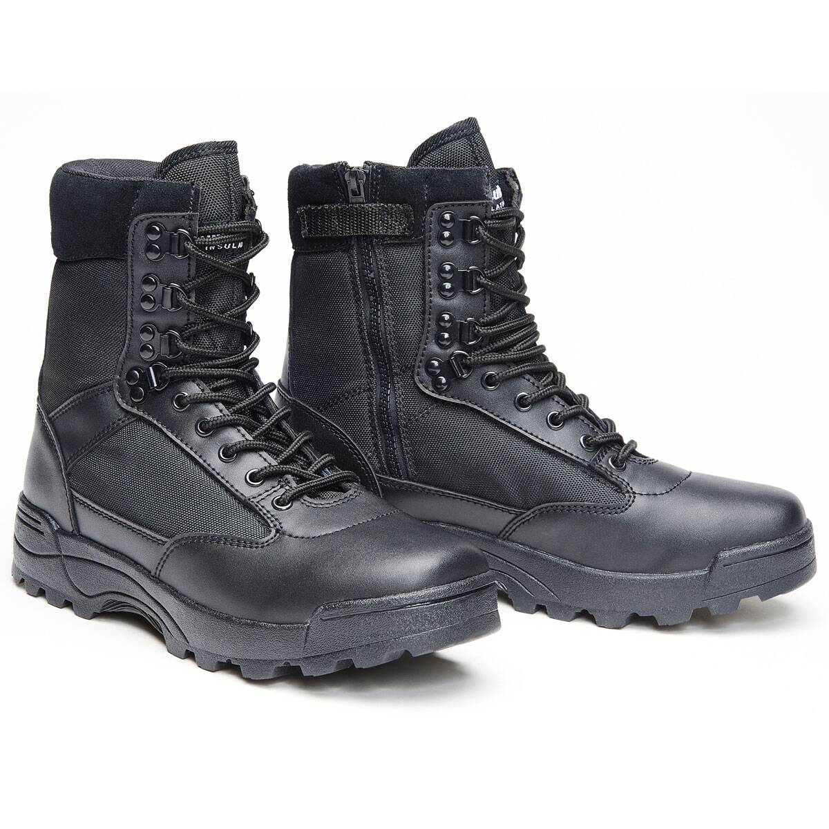 39-47 Security Stiefel Swat Boots Kampfstiefel Motorradstiefel schwarz Gr