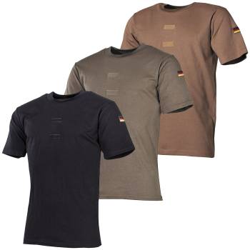 BW Tropen T-Shirt mit Abzeichen schwarz, 9 (3XL)