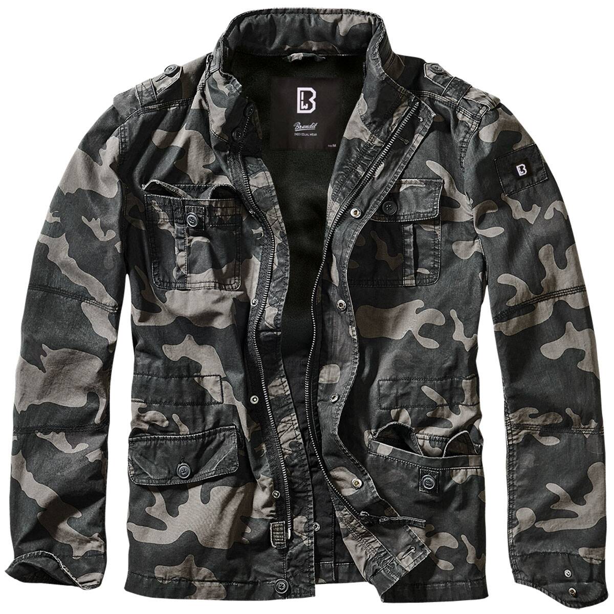 Brandit Britannia Winter Jacket (9390) Black A € 72,99 (oggi - View #5