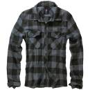Brandit Checkshirt schwarz-grau, 4XL