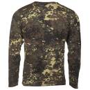 Langarmshirt flecktarn, L