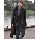 BW Marinemantel Tuch schwarz, 44