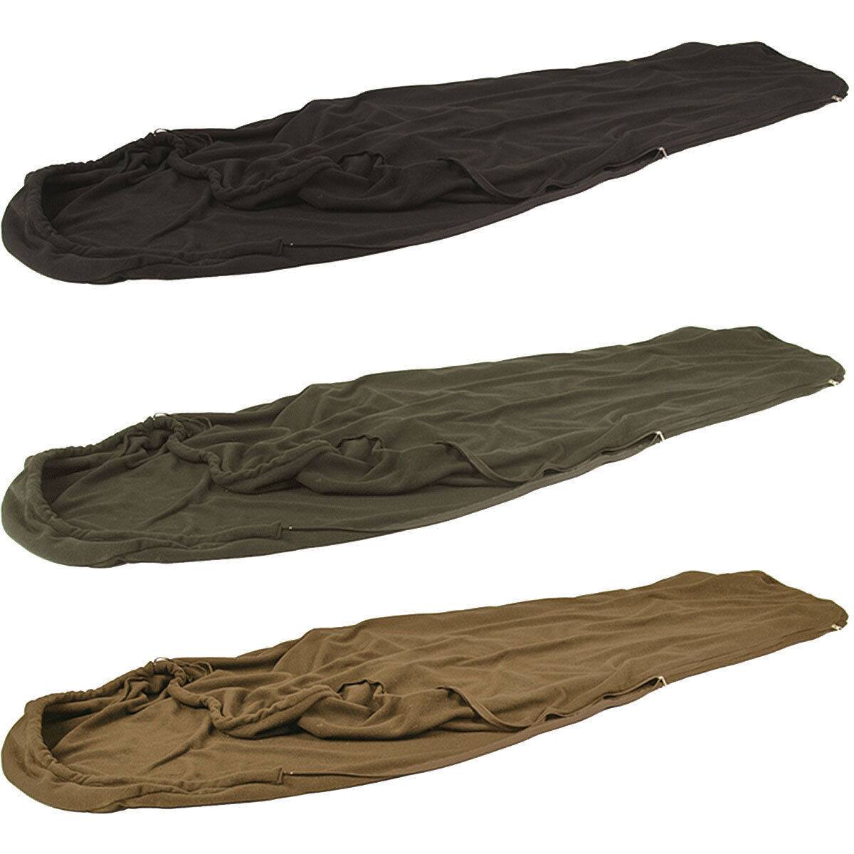 Mil-Tec Fleeceschlafsack Mumienform  2-Wege-Reiverschluss - outdoorf,  21,90