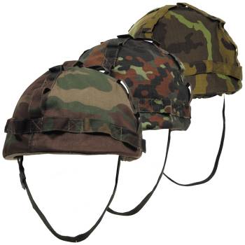 NEU US Kunststoffhelm mit Stoffbezug größenverstellbar Helm Kunststoff mit Cover 