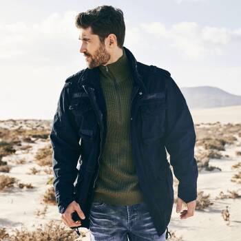 Brandit M65 Giant Jacke Navy Outdoorfan De Bundeswehr Shop Armysh 89 90