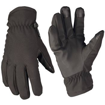 Softshell Handschuhe Thinsulate schwarz, S