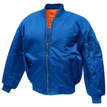 US Fliegerjacke MA1 royalblau, XL