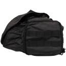 Faltbarer Rucksack schwarz