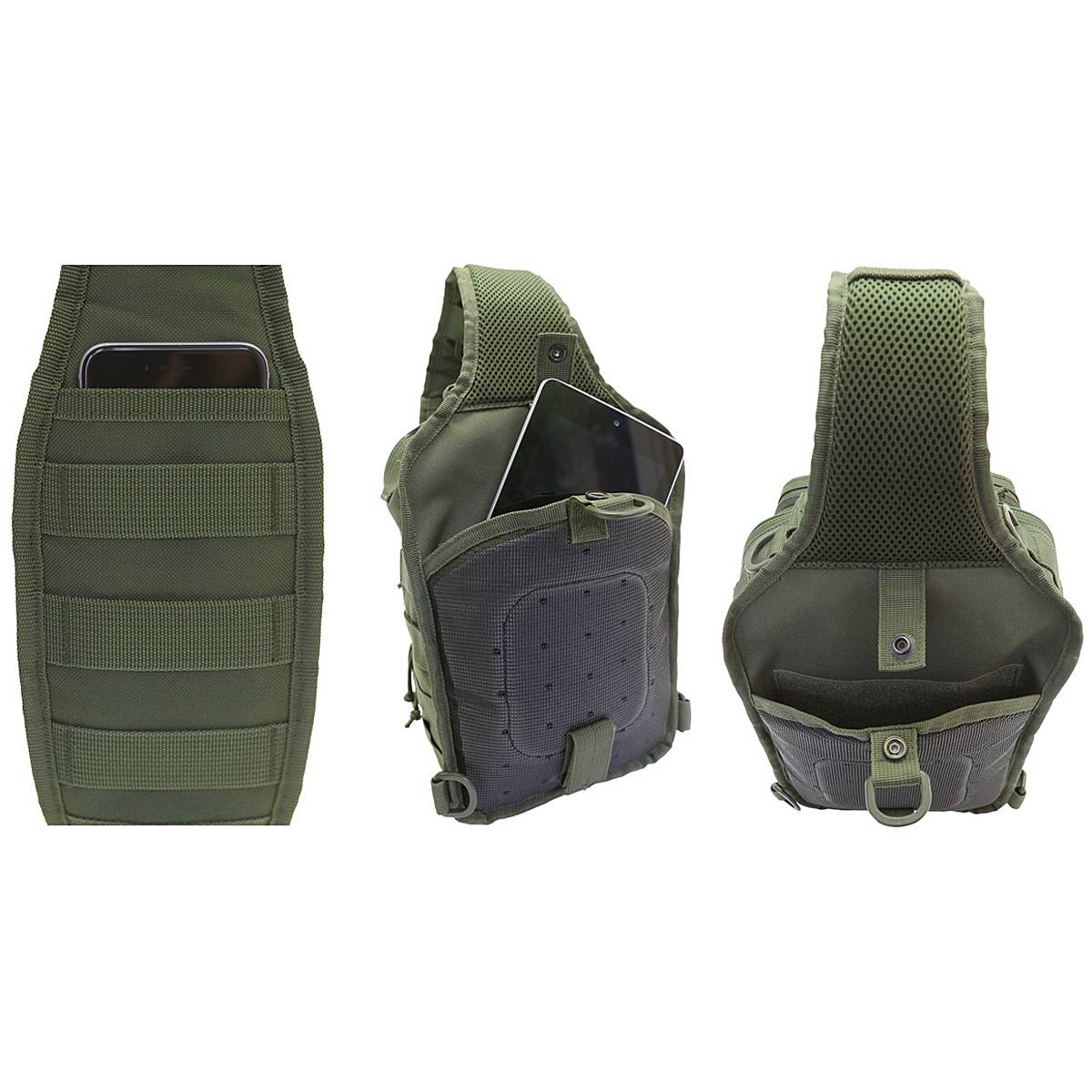 Brandit US Rucksack Cooper Sling Bag Assault Molle Daypack Umhängetasche 8036 