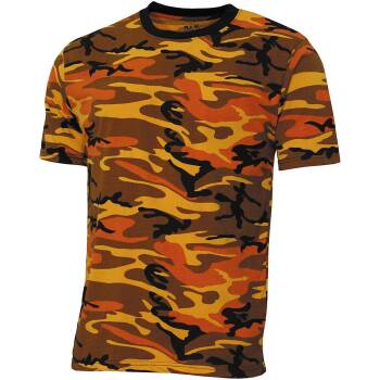 Tarn T-Shirt orange-camo