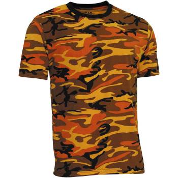 Tarn T-Shirt orange-camo, XL