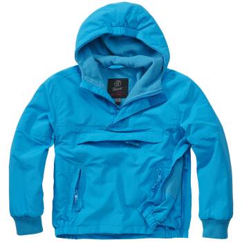 Kinder Windbreaker türkis, S