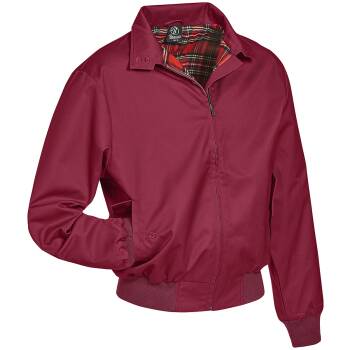 Harrington Jacke bordeaux