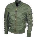 US Airforce Jacke MA1 oliv