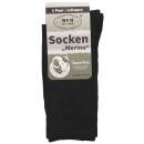 Socken Merino schwarz