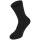 Socken Merino schwarz, 39-41